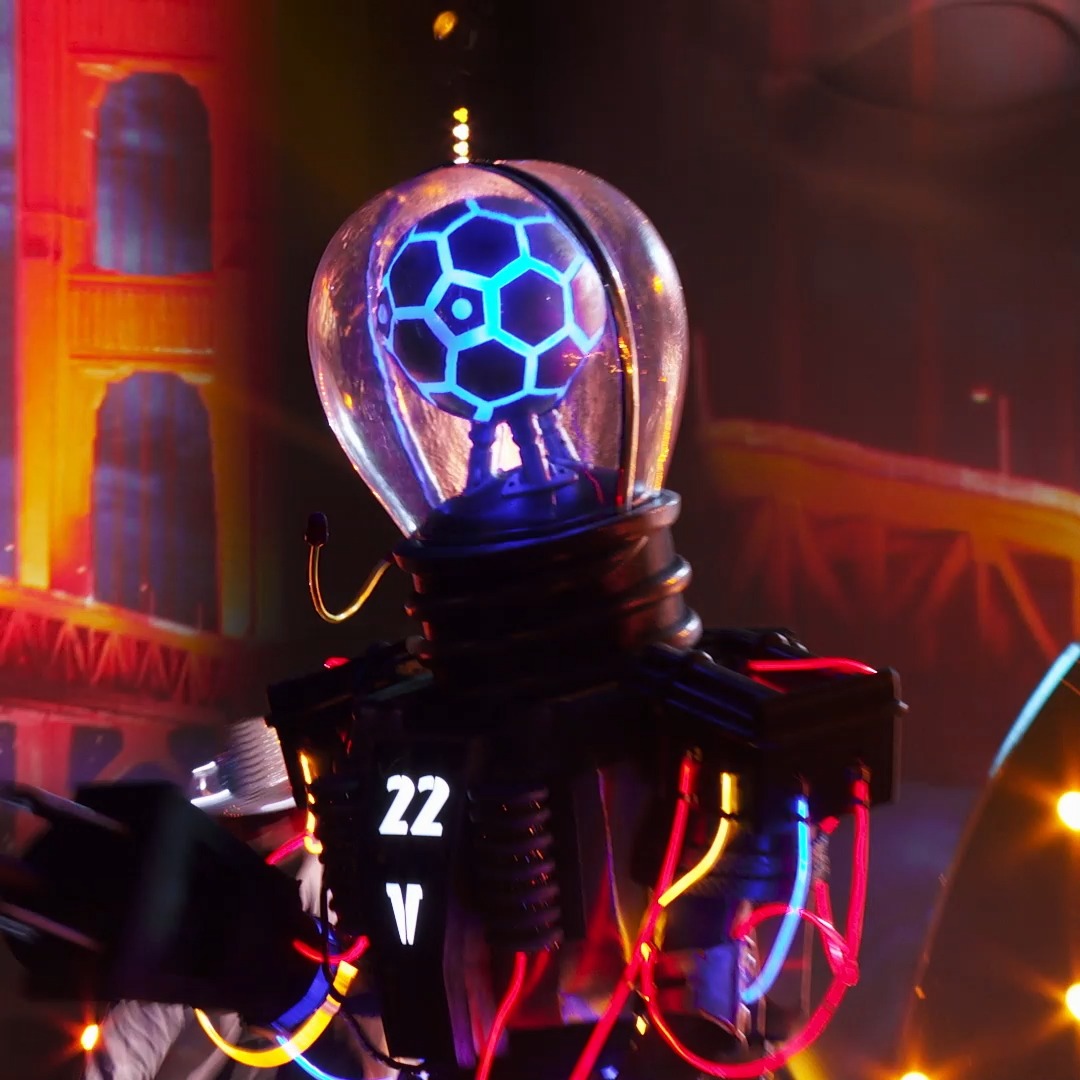 We could listen to #HighVoltageMask's rendition of this song for miles and miles across the USA! 👏⚡️ #TheMaskedSinger
