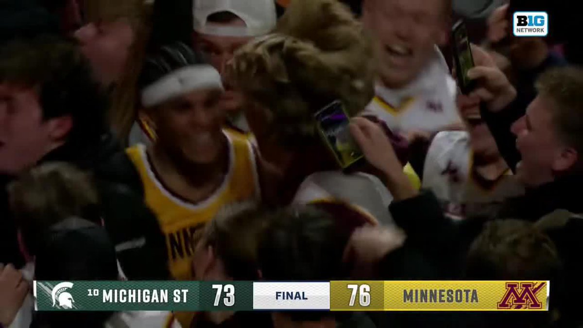 It’s storming in Minneapolis ⛈️ Minnesota Men's Basketball