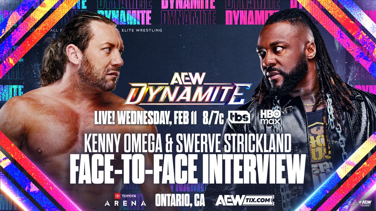 It's breaking down between @SwerveConfident and Kenny Omega! Watch #AEWDynamite LIVE on TBS &amp; HBO Max