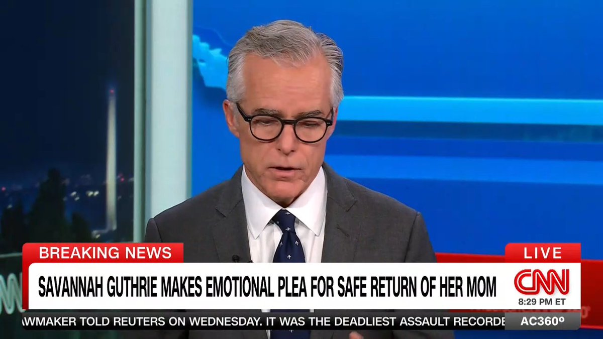 CNN Senior Law Enforcement Analyst Andrew McCabe breaks down the video from Savannah Guthrie and her siblings pleading for their mom's safe return. "I feel like this is a fairly strong signal that they do not believe that they've had a legitimate ransom demand yet."