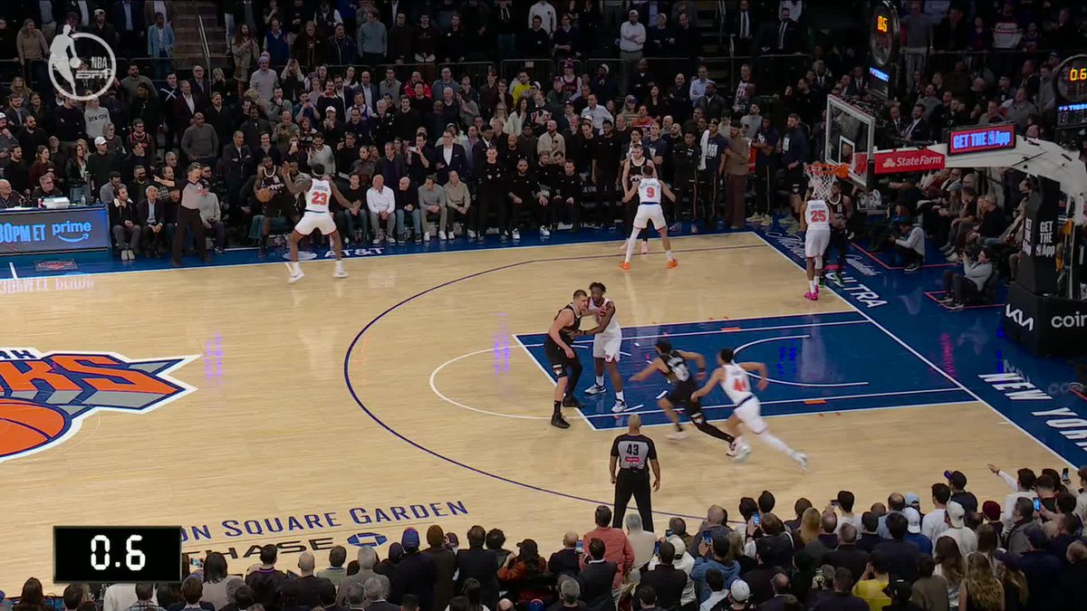 JOKIC ALMOST HAD THE BUZZER BEATER 👀 OVERTIME AT THE GARDEN ON ESPN AND THE ESPN APP 🚨