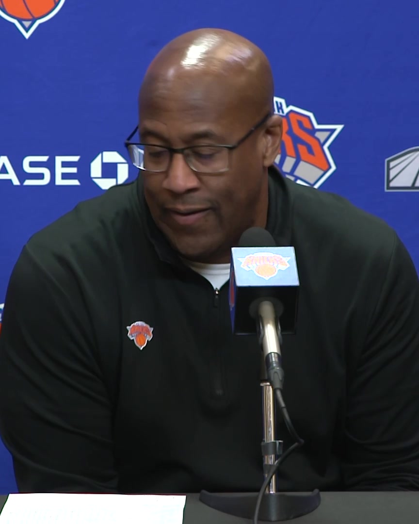 "That's what an MVP candidate does. On a big stage he showed why he should be mentioned as one of the first guys, if anybody's talking about MVP candidates, he should be one of the first ones mentioned" - Mike Brown on Jalen Brunson