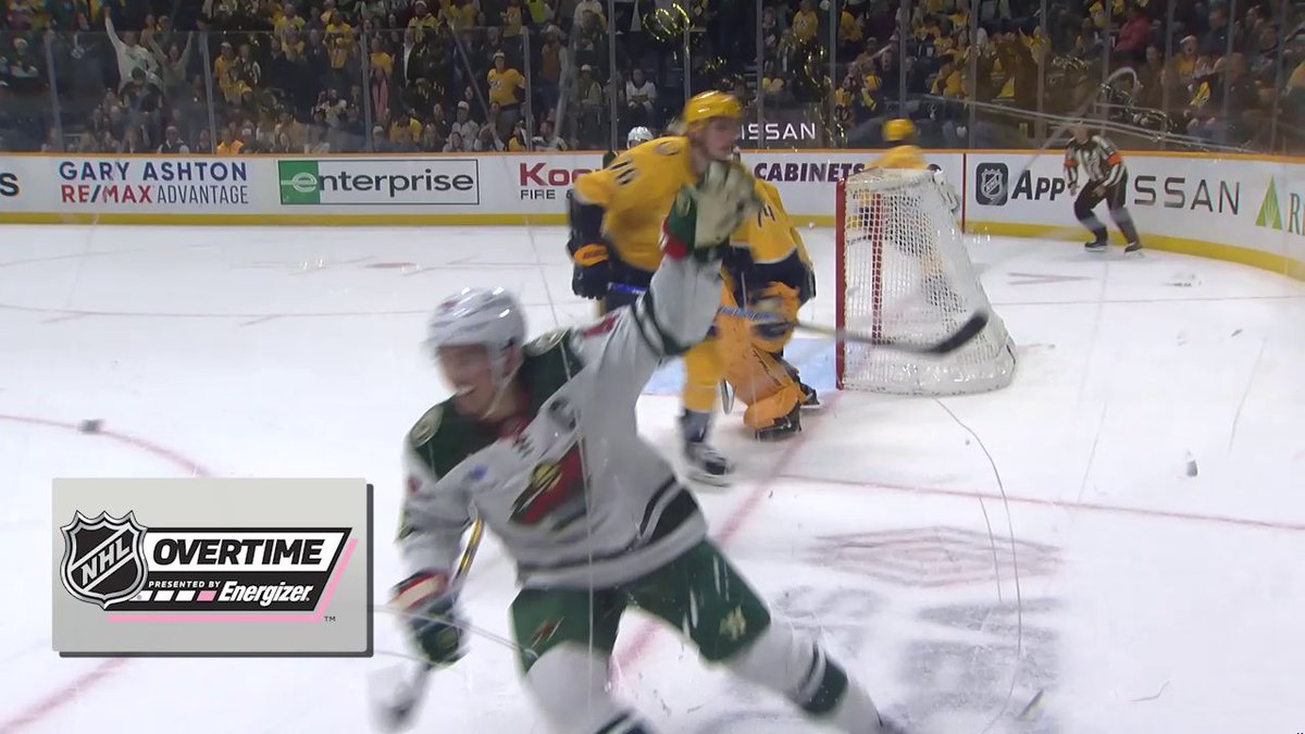 THE CAPTAIN GETS IT DONE!! 👏 Jared Spurgeon wins it for the x - Minnesota Wild in Energizer overtime!