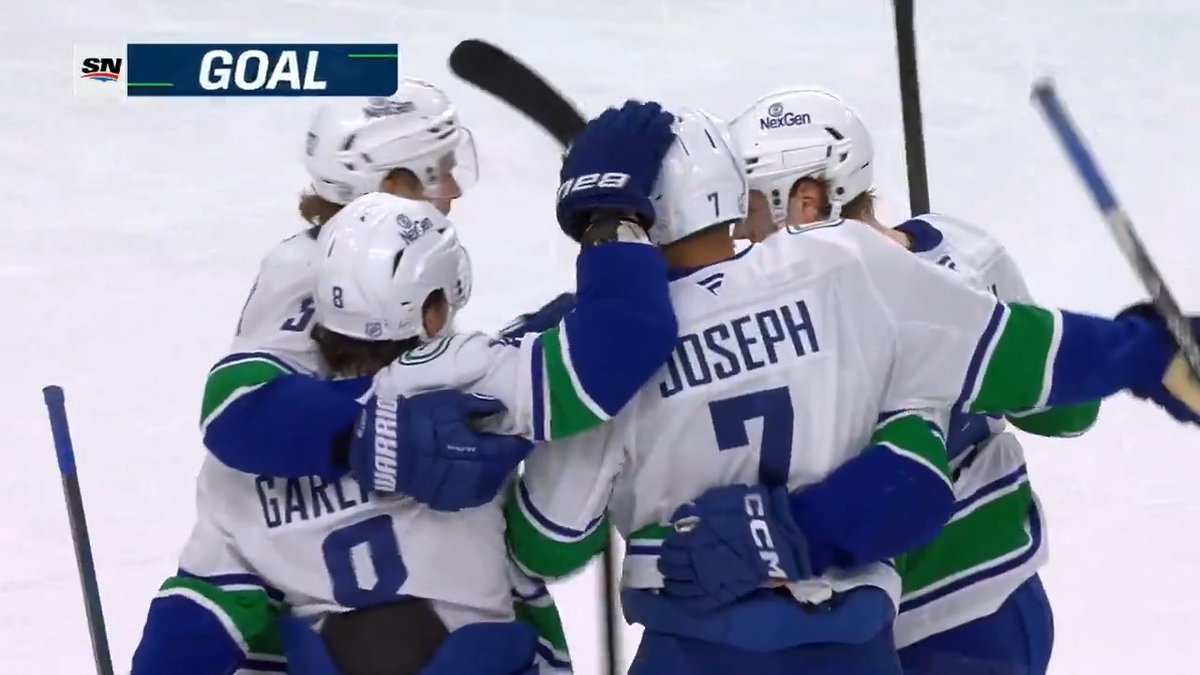 POJ'S FIRST AS A CANUCK!