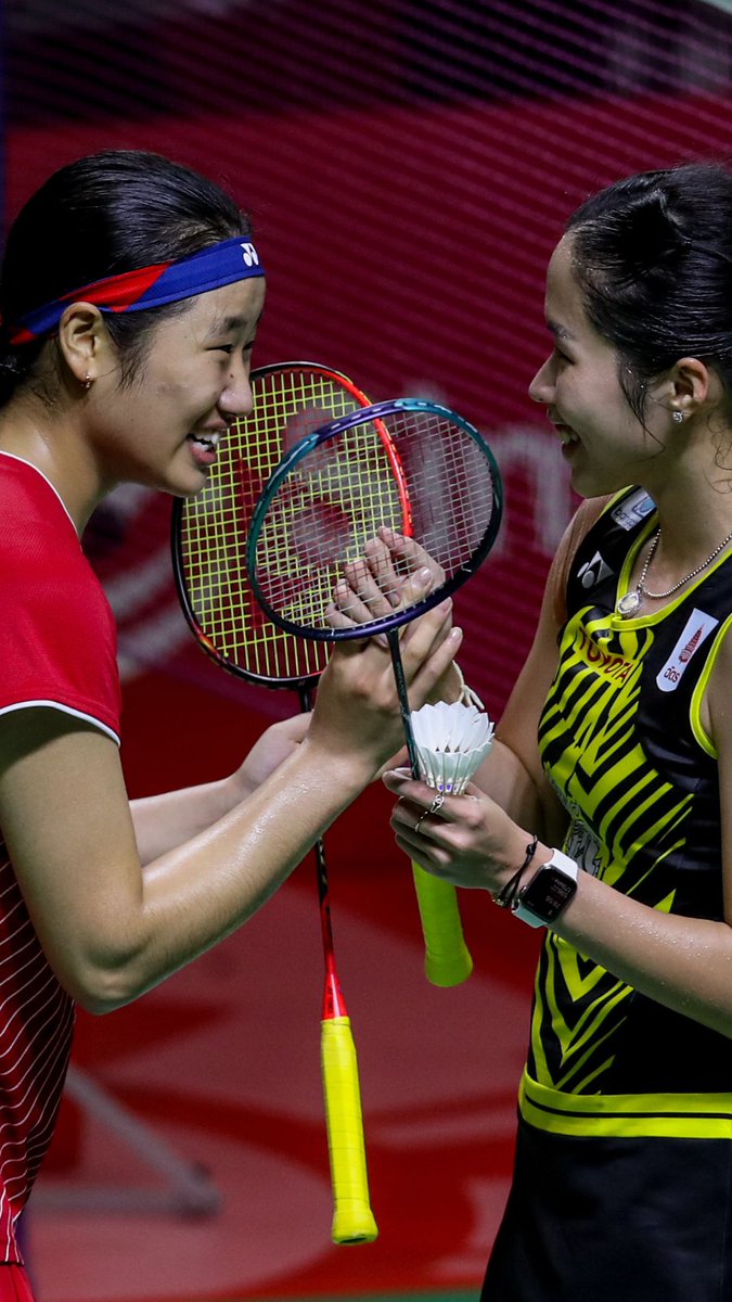 A rivalry shaped by admiration, shared moments and the same birthday. 🎂✨ Happy birthday to the #badminton queens, 🇰🇷 An Se Young and 🇹🇭 Ratchanok Intanon! 🫶