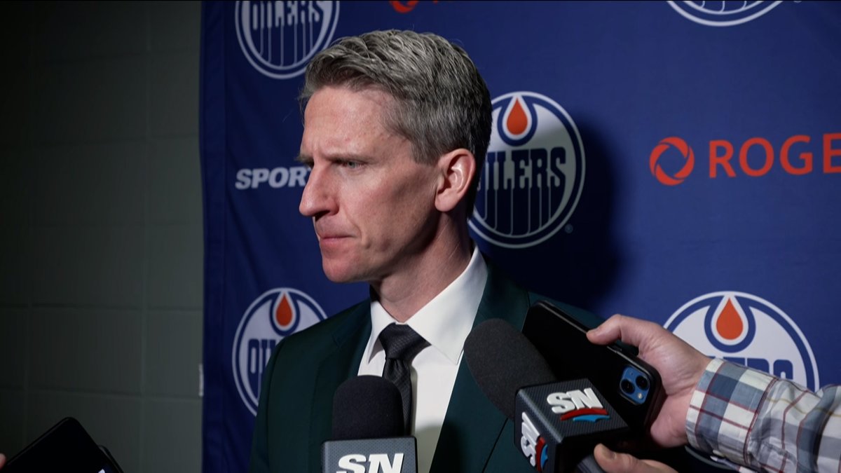 "We’ve got this time to refocus." Coach Knoblauch weighs in on the #Oilers Battle of Alberta loss as the team heads into the Olympic pause. Enterprise | #LetsGoOilers