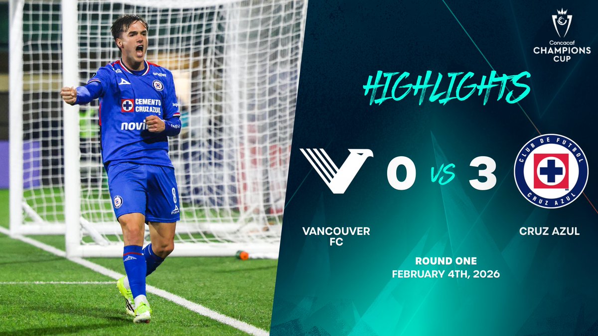 Vancouver 🆚 Cruz Azul Match Highlights 📹