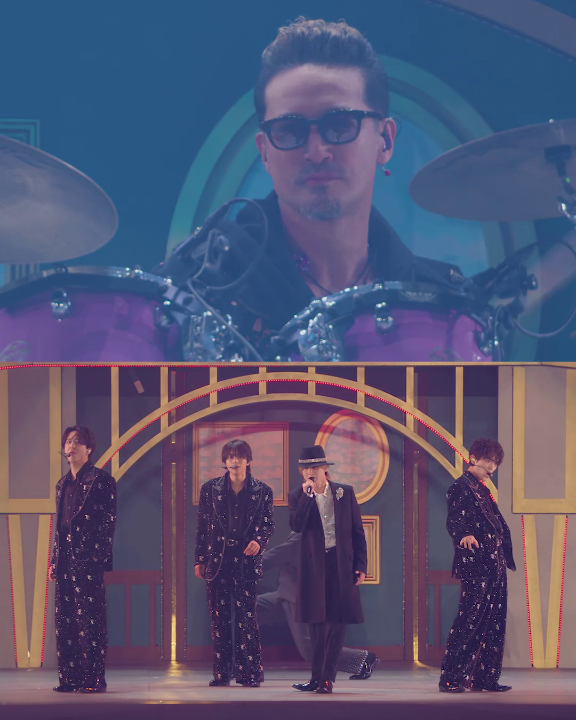 シャッフルメドレーにまさかのサプライズ出演✨ ◆宙船(TOKIO)に松岡昌宏 ◆アンダルシアに憧れて(近藤真彦)に堂本光一 #ネトフリでカウコン