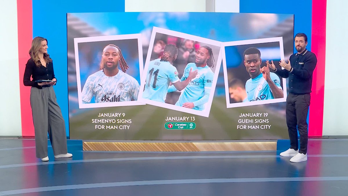 Michael Bridge explains why Marc Guehi will not be able to play in the Carabao cup 🏆