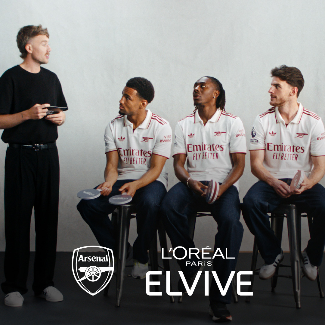 No cap, just facts 🚫🧢 Earlier this season, Declan Rice, Ebere Eze and Ethan Nwaneri were put through the ultimate test. From club history to hair health, who really knows their stuff? 🔴⚪ 🤝 L'Oréal Groupe