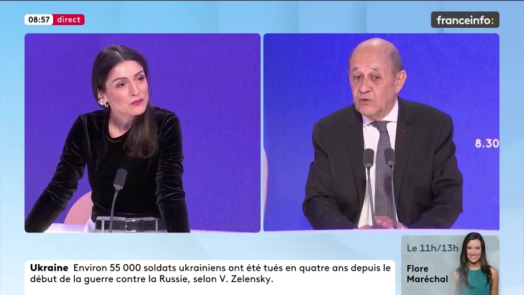 🔴 Davos : le discours "for sure" de E. Macron ➡️ "C'était un discours fort, mobilisateur et applaudi. [...] Il a marqué des points, et puis il a permis à la France de tenir son rôle", selon Jean-Yves Le Drian, ancien ministre de la Défense et des Affaires étrangères