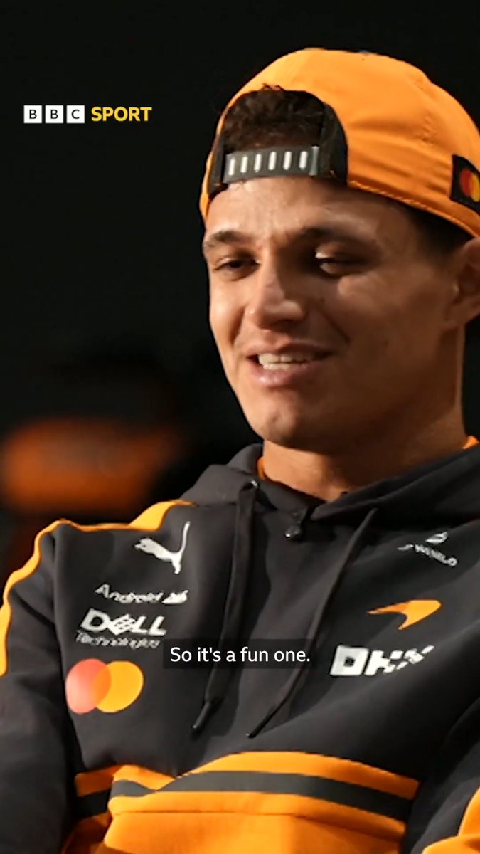🗣 "It's a fun one!" 🤩 Lando Norris is looking forward to using the boost button during the new F1 season 👉🔴⚡
