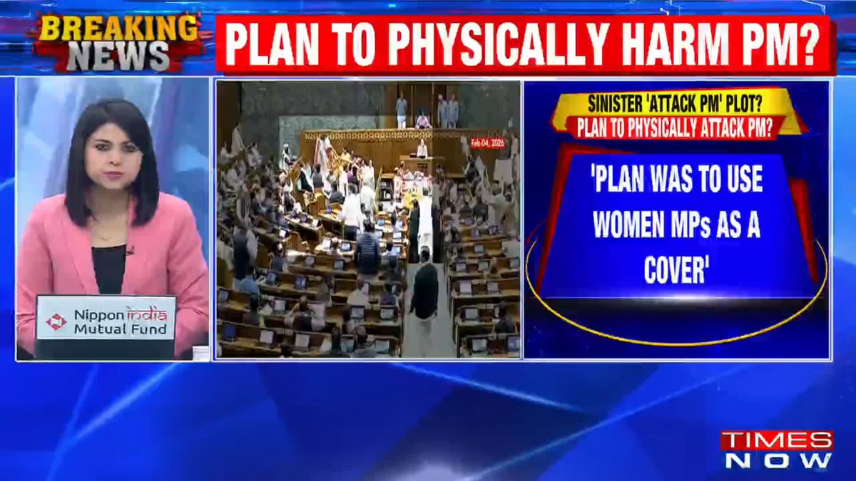 To say Prime Minister’s security was breached because few women MPs were protesting against the government is absolutely shameful charge to make to avoid accountability: