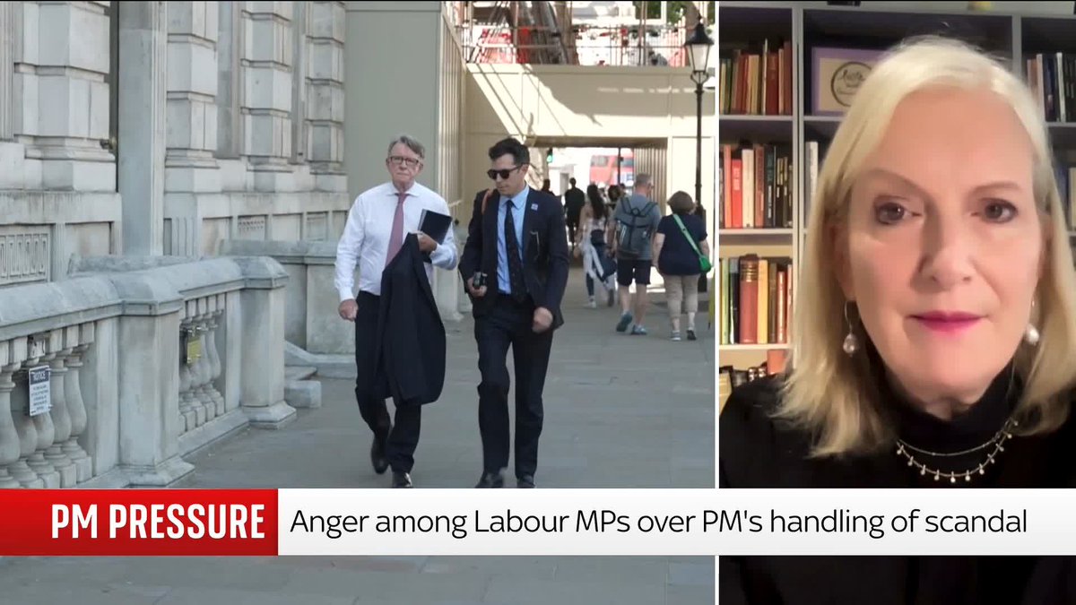 "[Starmer's] enemies are seeing this as a political moment," Political commentator Jennifer Nadel analyses how the Mandelson-Epstein scandal is damaging the prime minister. 📺 Sky 501, Virgin 602, Freeview 233 and YouTube