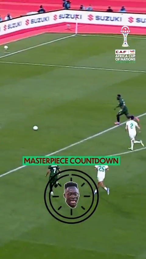 Akor Adams. Right on time with a masterpiece. ✨🇳🇬 #TotalEnergiesAFCON2025