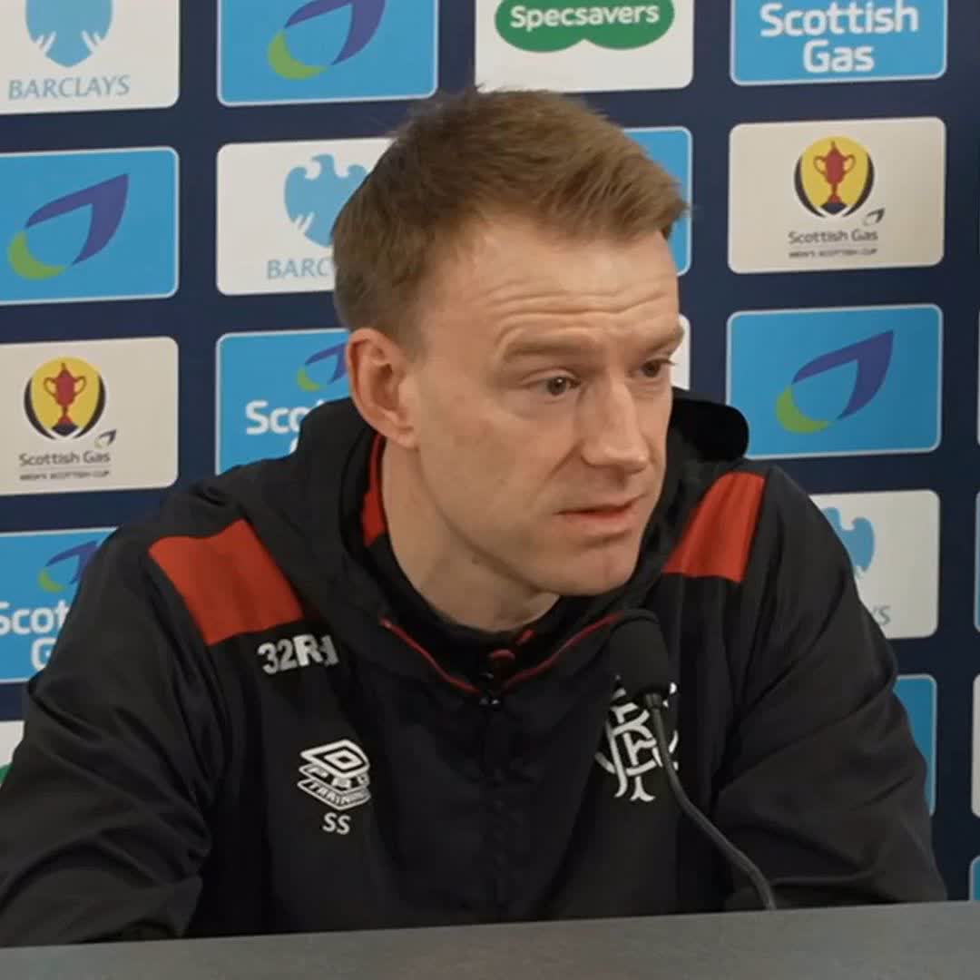 🗣️ "It is ok for everybody else to get carried away... We as a group have always got to remember how we have put ourselves in this position." Rangers coach Steven Smith on the Scottish Premiership title race after moving to within three points of Hearts ⤵️