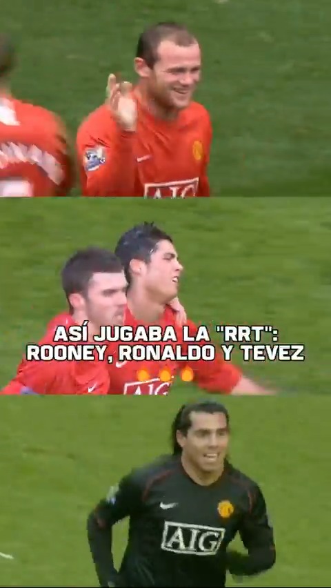 Marcaron una época en Mánchester y 2 de ellos 3 celebran hoy sus cumpleaños: así jugaba el tridente #ROONEY - #RONALDO - #TEVEZ en el mítico United de Sir Alex #Ferguson. Por algo ganaron la PREMIER y la CHAMPIONS... 🔥