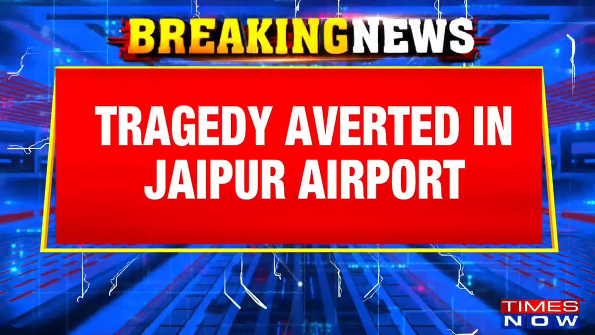 Tragedy averted at Jaipur airport -Air India flight aborts first landing -Plane touches the runway, then takes off -Unstable approach forces a go-around -Plane lands safely on second attempt Heena Gambhir with more details.