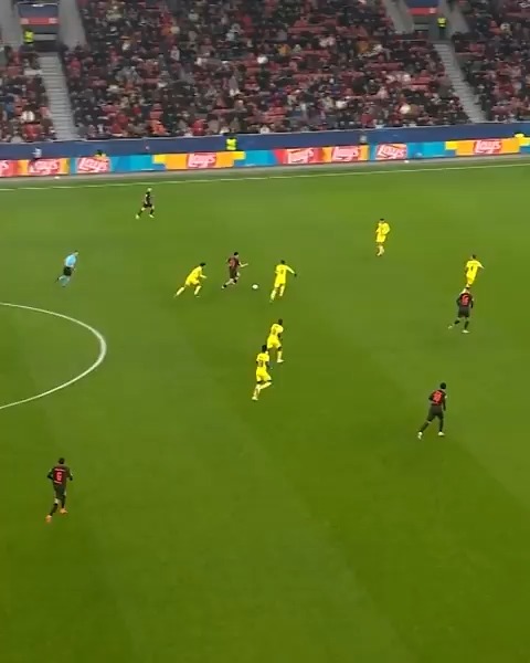 You need to know about Ibrahim Maza 😳🇩🇿 20 years old and bossing games with Leverkusen 🎥 Bayer 04 Leverkusen | #UCL