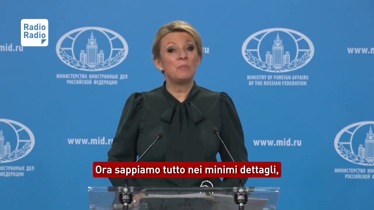 🚨🗣 La Russia rompe il silenzio sugli Epstein files: "Ora sappiamo come le élite occidentali trattano i bambini", ha detto la portavoce russa Maria Zakharova. "Ora sappiamo chi è dietro il regime di Kiev"