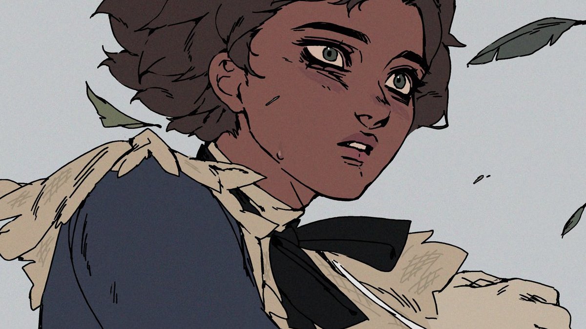 From the trailer of "Lace and Linen", solo animated by Carla Antonia (Carla Antonia) for her self-published graphic novel (