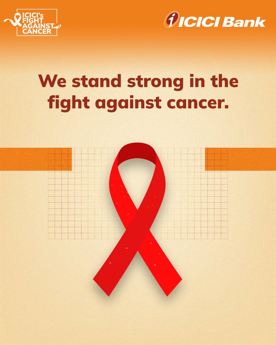 We stand strong in the fight against cancer. ICICI Foundation for Inclusive Growth, the CSR arm of ICICI Bank has committed to donate ₹1800 crore to set up three new cancer care hospitals in Navi Mumbai, Visakhapatnam and Mullanpur. Together, these cancer care blocks will: -Enable more people to access affordable cancer treatment - Offer advanced quality healthcare - Span a combined area of over 10.7 lakh square feet - Accommodate 19 LINACs and 555 beds Working towards building a future with accessible healthcare.