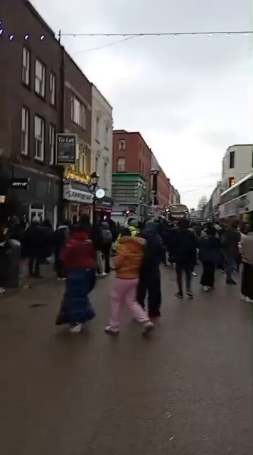 🚨BREAKING🚨 A bus has mounted the footpath, crashing into a number of people killing at least one and seriously injuring several others. Follow us for videos and share
