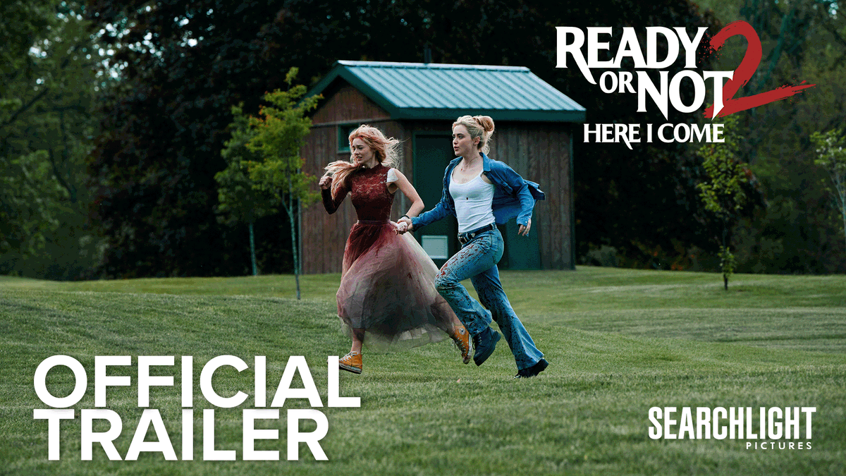 Back for Round Two. READY OR NOT 2: HERE I COME. Only in theaters March 20th. #ReadyOrNot2