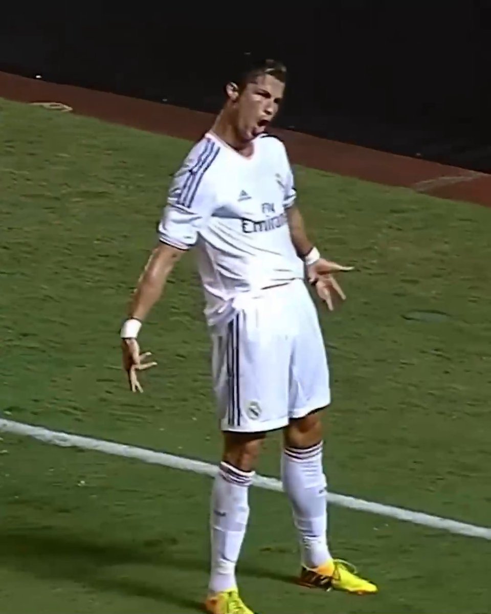 Cristiano Ronaldo's first ever SIUUU celebration 🙌