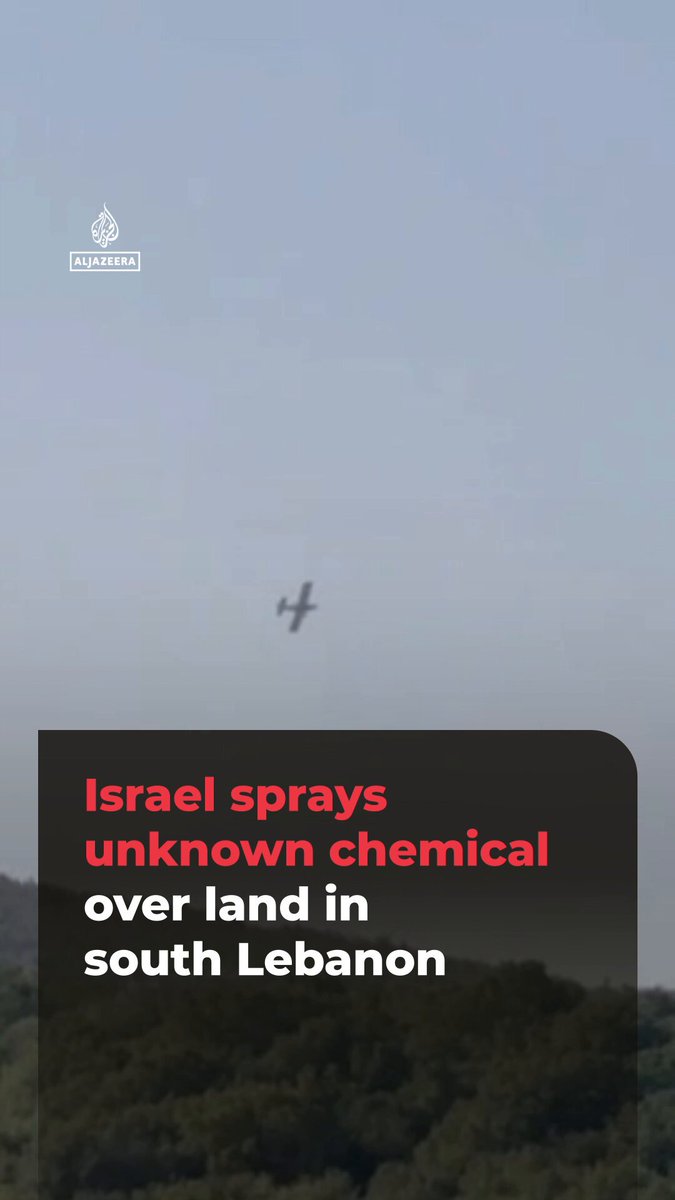 Israeli forces have been spraying an unknown chemical on land in southern Lebanon, following more than a year of attacks that continue to forcibly displace thousands of people despite a ceasefire agreement.