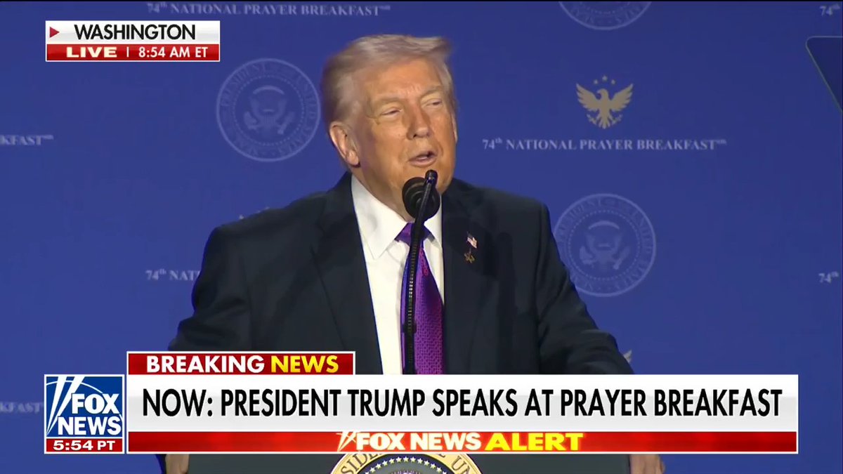 NEW: President Trump mocks the media for not grasping his sense of humor during a lighthearted moment about his faith. "I said, 'I won't qualify. I'm not going to make it to heaven.' And the New York Times did a front-page story that Donald Trump is questioning his life and the meaning of his life." "No, I was just having fun!"