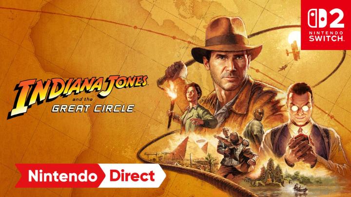 Adventure calls! Indiana Jones and the Great Circle from Bethesda swings onto Nintendo Switch 2 physically and digitally on May 12. #NintendoDirect