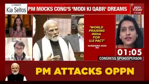 Powerful 2 minutes from Bhavya Narasimhamurthy 🔥🔥 to expose the theatrics of self pity PM 👇👇