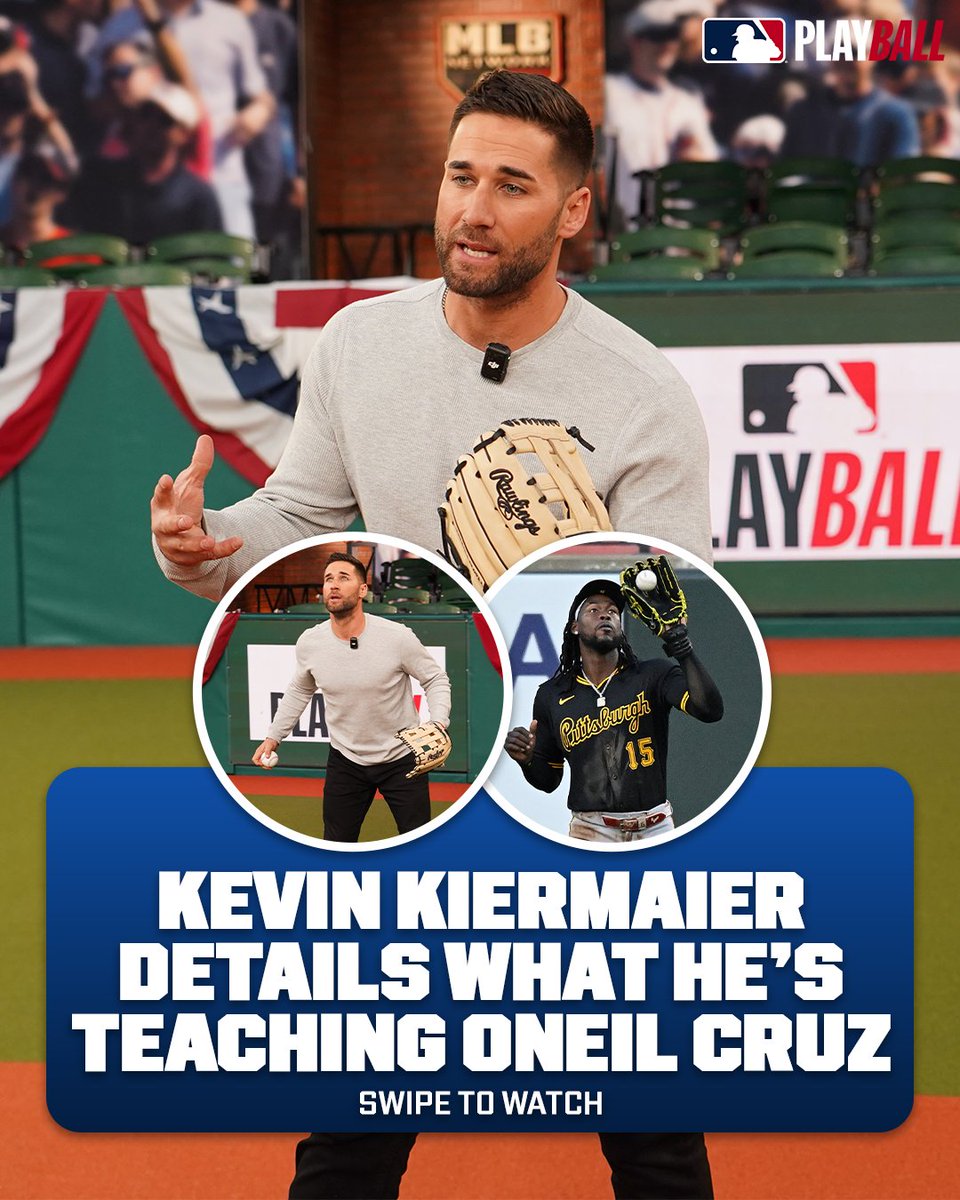 Oneil Cruz has been working with Kevin Kiermaier this offseason! Check out some of the defensive keys the former Platinum Glove Award winner is focusing on with the Pirates star.