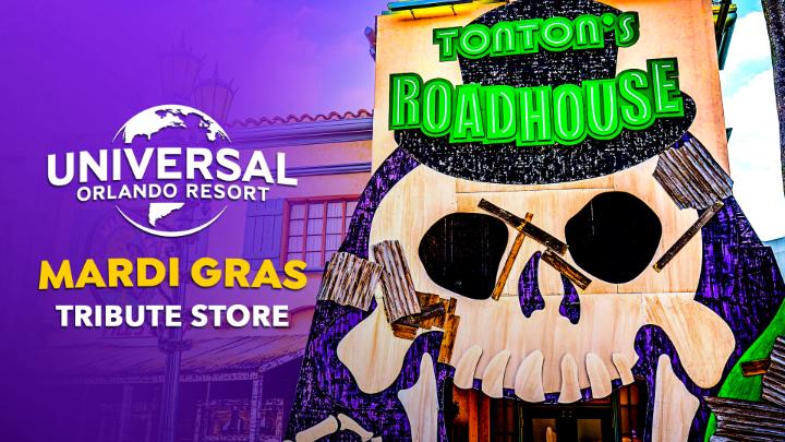 Cue the confetti, it’s time to dance on down to the Universal Mardi Gras Tribute Store 🎉