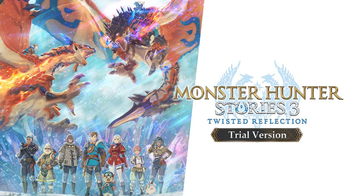 Take your first steps into #MHStories3 with the free demo, available now on Nintendo Switch 2, PS5, Xbox Series X|S and PC! Start your adventure and transfer your save data into the full game from launch on March 13!