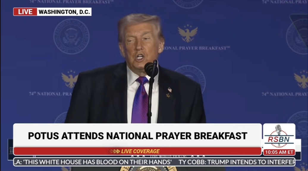 Trump: In closing, scriptures always tell us that 'blessed are the pure in heart.' I don't know if that applies to me necessarily. I'm not so sure.