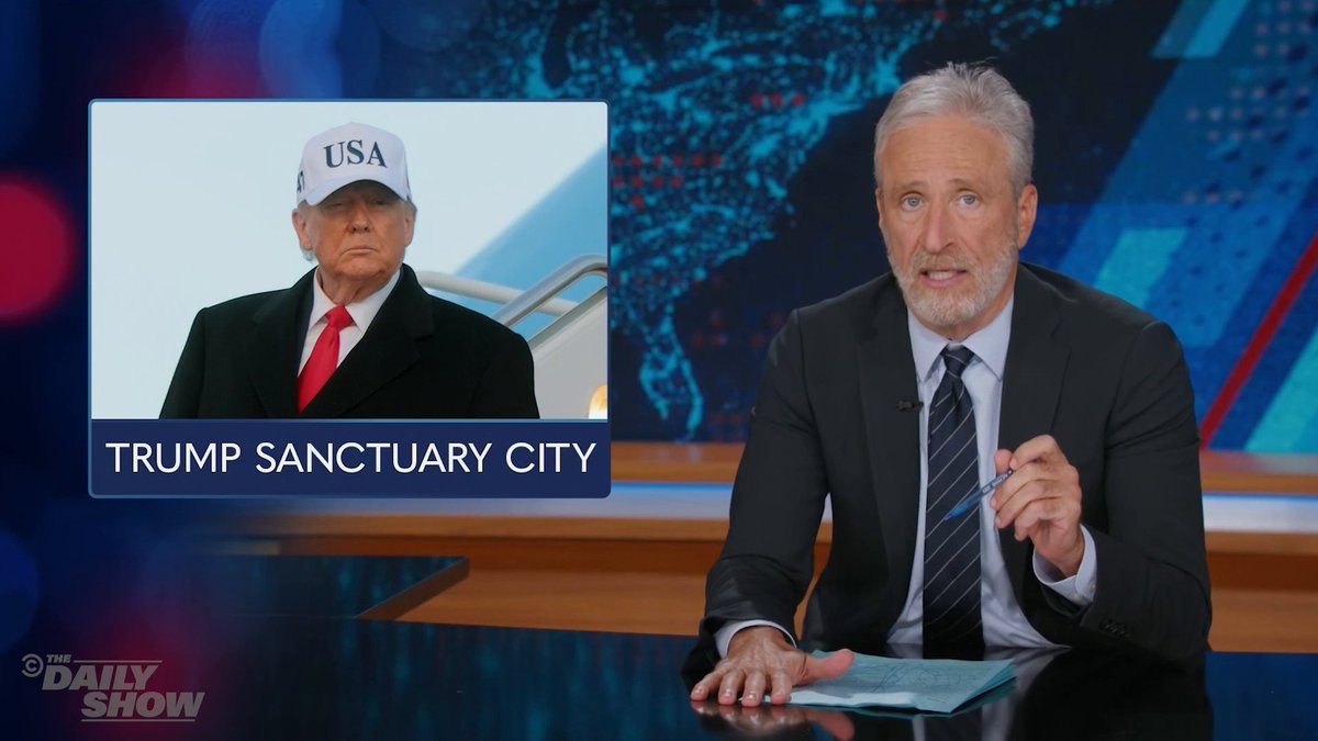 "The real sanctuary city is where money and power protect you from the consequences of sex trafficking." Jon Stewart