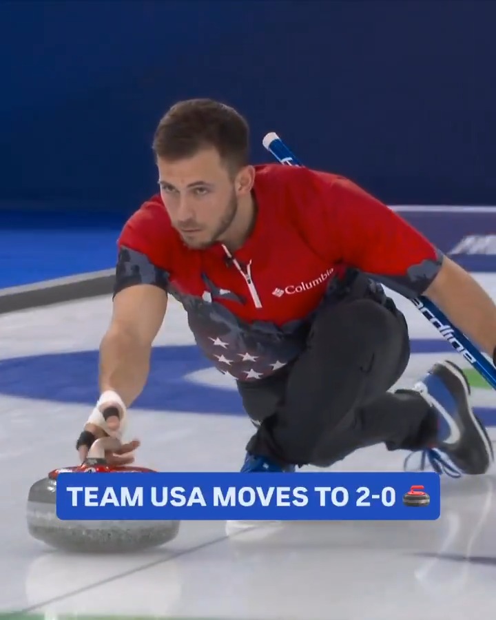 Korey Dropkin and Cory Thiesse stay UNBEATEN as they defeat Switzerland at the #WinterOlympics! 👏