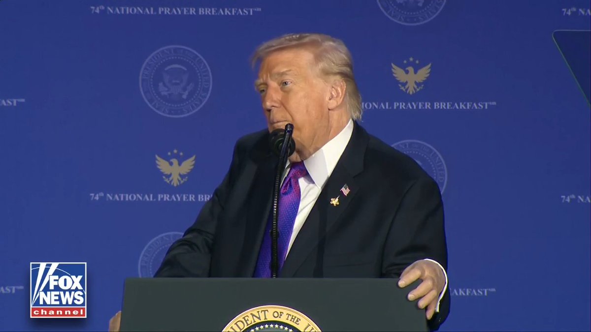 NEW: President Trump announces country will "rededicate America as one nation under God" with historic gathering on May 17, 2026.
