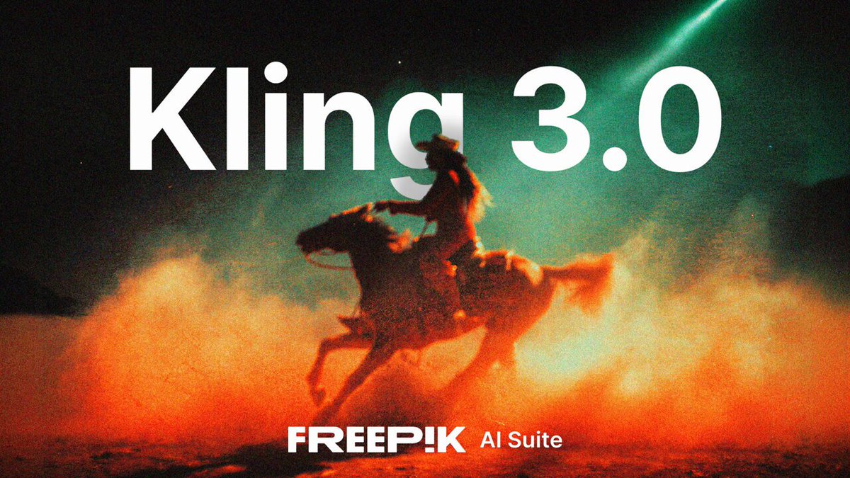 KLING 3.0 available now on Freepik Narrative control: — Multishot with six image references — Consistent characters in scenes — Custom clip length up to 15s — Upgraded voices, languages, accents UNLIMITED 1 WEEK for Annual Premium + and Pro ⏰ 85% off on PRO PLANS for 24h