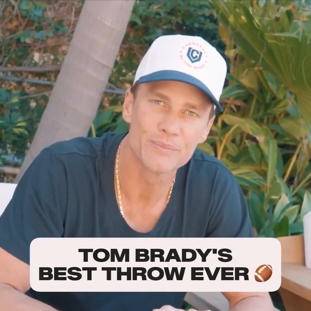 Tom Brady threw an NFL-record 12,050 pass attempts. This was his best one. 🎯 🎥: Tom Brady