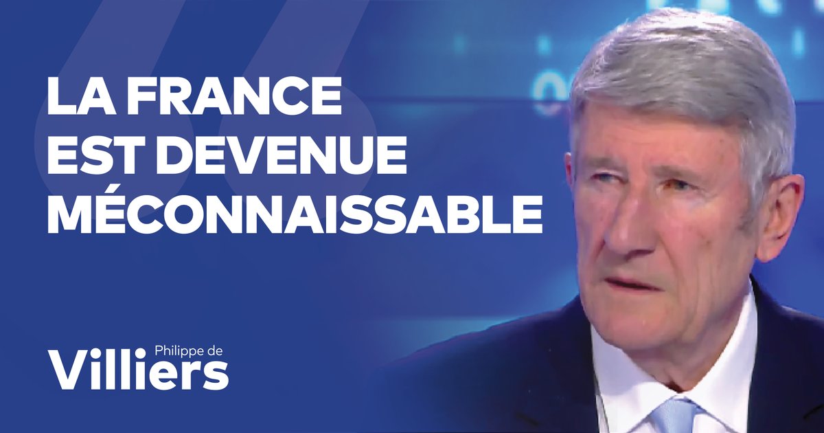 🎙️ La France est devenue méconnaissable. 🔗 Émission complète : #FaceAPhilippeDeVilliers #FADV #CNews