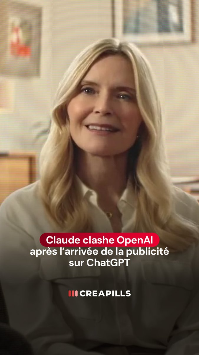 À l’occasion du Super Bowl, Claude (l’IA d’Anthropic) s’attaque à ChatGPT qui a récemment annoncé l’arrivée de la pub. Attention, ça pique !