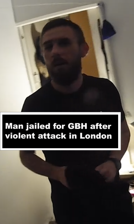 Rikki Holmes violently assaulted a man at London Bridge station in August 2023. Watch the moment we paid him an early morning visit to arrest him. 📹 . He’s been sentenced to nearly three and a half years in prison. Read more: