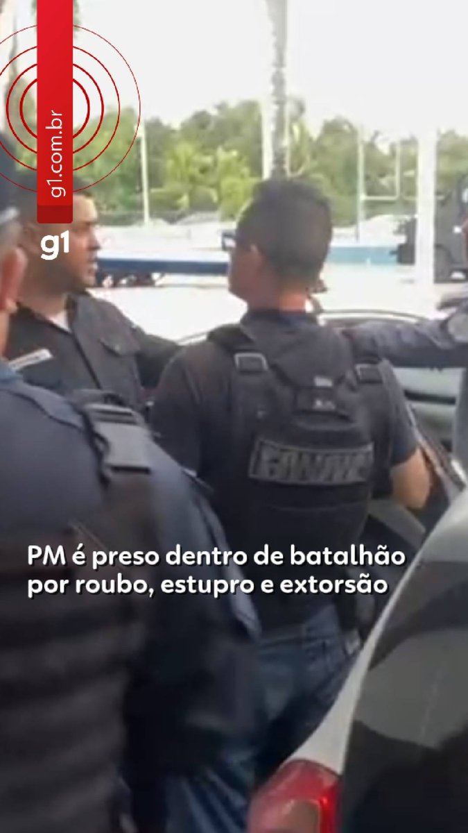 PM é preso dentro de batalhão por roubo, estupro e extorsão #g1