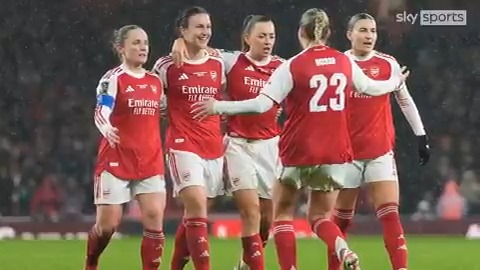 "Arsenal vs Man City will be feisty" Jordan Nobbs and Nikita Parris discuss Arsenal's FIFA Women's Champions Cup win and what this could now mean for their momentum heading into their WSL clash with Manchester City 🔵🔴