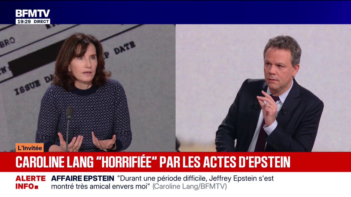 Après Jack Lang, sa fille Caroline Lang sur le plateau de BFM pour une prestation 10/10 sur le foutage de gueule.