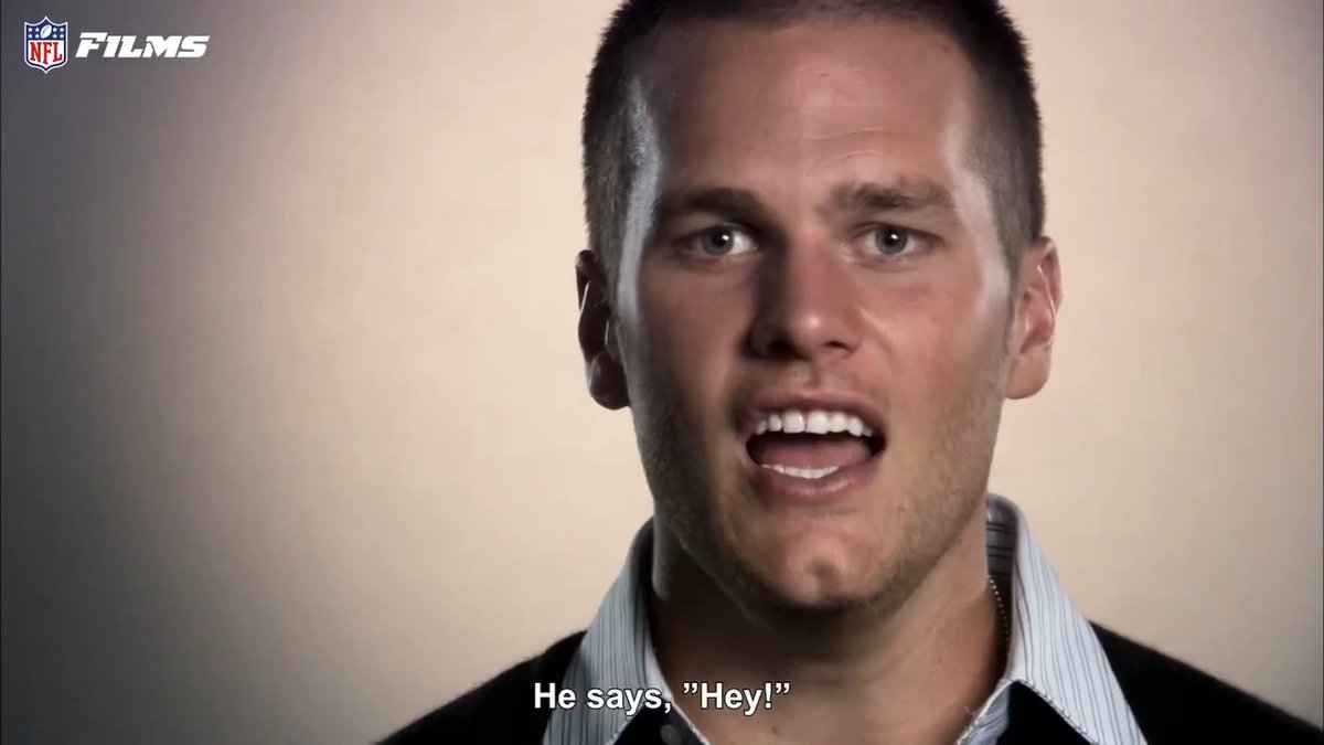 "**** that, go out there and sling it." Bledsoe gave Tom Brady the perfect message before his Super Bowl XXXVI game-winning drive 🏆