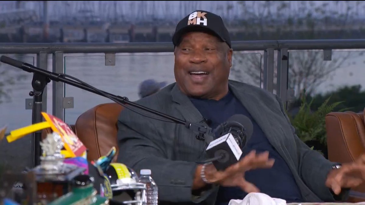 "As I sat on the bench...somebody grabs my arm and says, 'You're on the other side, MF!'" 😅 – Bo Jackson on his "Welcome to the NFL" moment.